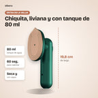 Chiquita, liviana y con tanque de 80 ml